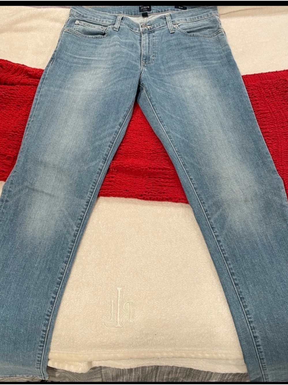 J. Crew Slim Men's Jeans - Light Wash Blue